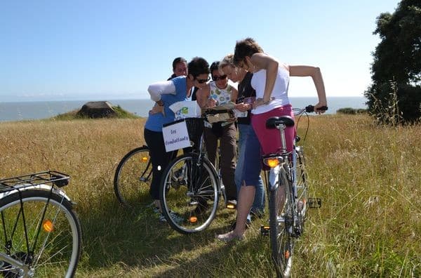 Chasse aux tresors en velo