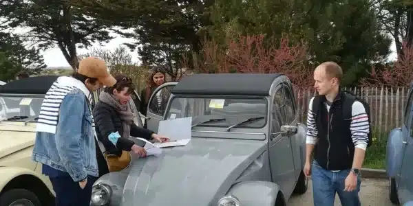 rallye avec 2cv