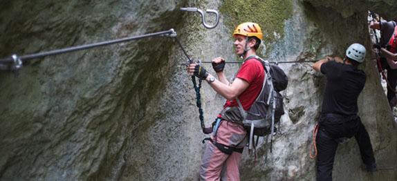 Via ferrata Languedoc