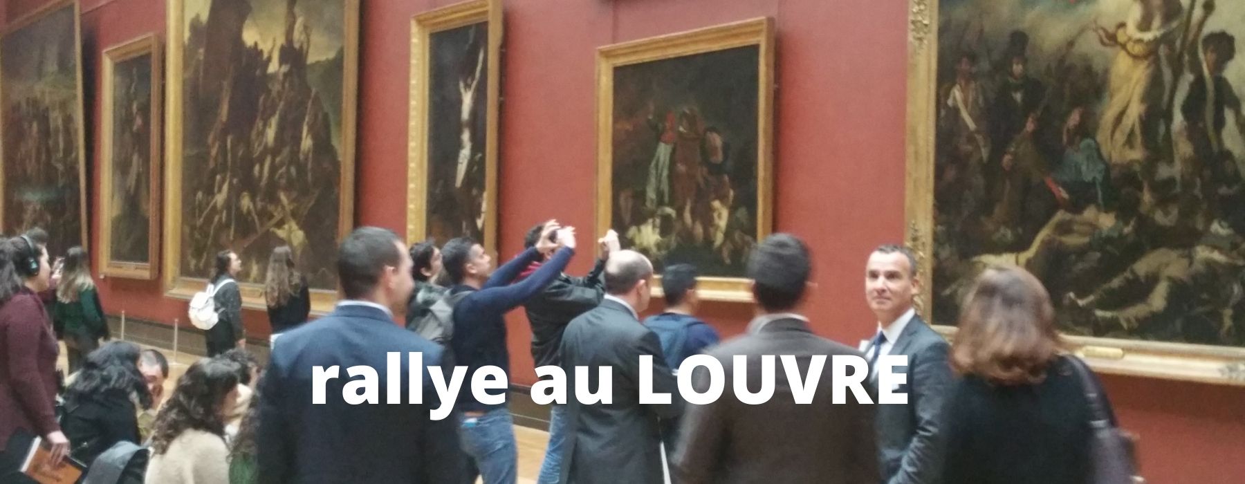 rallye au LOUVRE