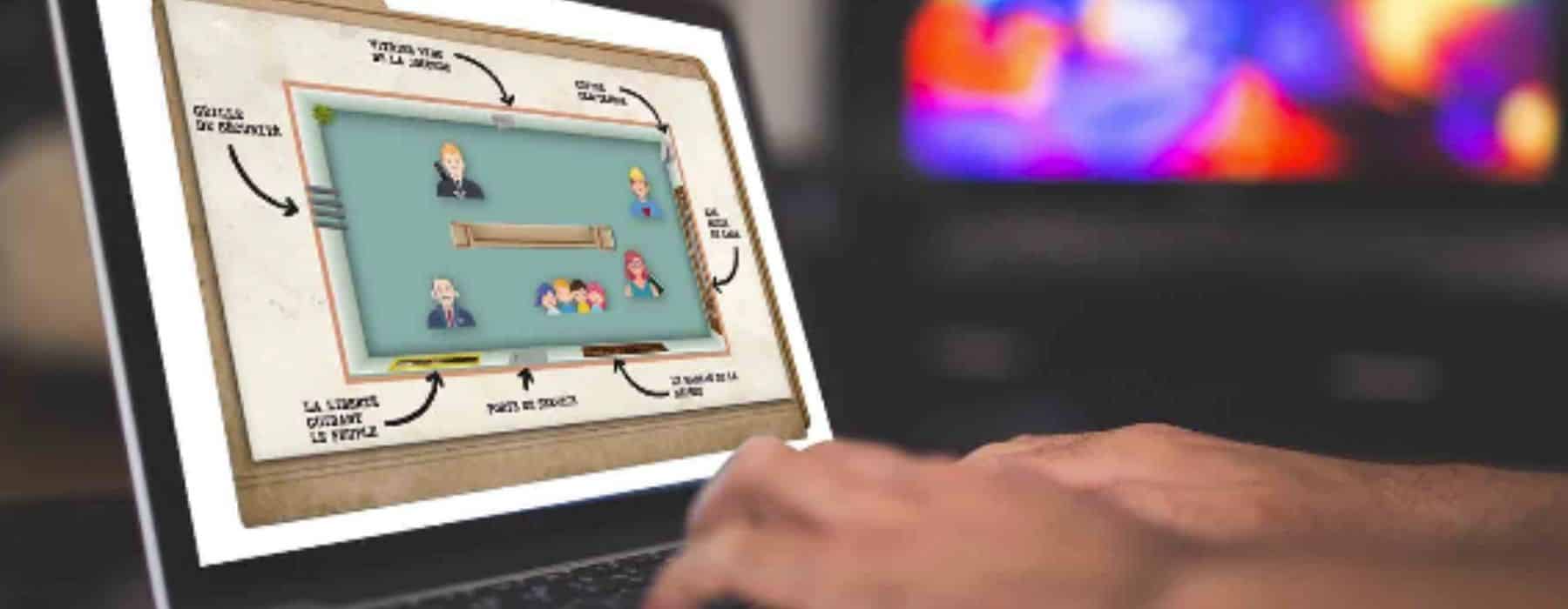 Fiche produit team building ENQUETE EN VISIO